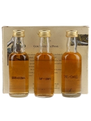 Gordon & MacPhail Traditional Miniatures Bottled 1990s - Caol Ila, Pride Of Islay & Port Ellen 3 x 5cl / 40%