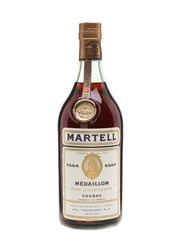 Martell Medaillon VSOP Cognac Bottled 1960s - Belgian Market 70cl / 40%
