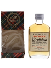 Strathisla 8 Year Old 100 Proof Bottled 1970s - Gordon & MacPhail 5cl / 57%
