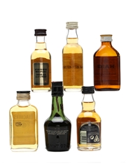 6 x Blended Scotch Whisky Inc Chivas 18yo Miniatures