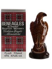 Beneagles Eagle Ceramic Decanter Bottled 1970s 4.7cl / 40%