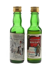 Hielanman & Putachieside Whisky Bottled 1970s - Cadenhead 2 x 5cl