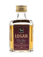 Logan De Luxe 12 Year Old Bottled 1980s - White Horse Distillers 5cl