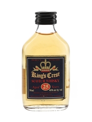 King's Crest 25 Year Old Bottled 1980s 5cl / 40%