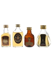 Assorted Blended Scotch Whisky Bottled 1970s & 1980s 4 x 3.7cl-5cl