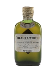 Buchanan's Black & White Spring Cap Bottled 1950s 5cl / 40%