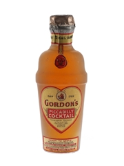 Gordon's Piccadilly Cocktail Spring Cap Bottled 1920s-1930s 5cl