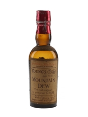 Young's Mountain Dew Gold Medal Bottled 1920s-1930s - Edward Young & Co. 5cl