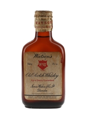 Watson's No.10 Bottled 1950s - James Watson & Co. 5cl