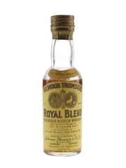 Gilmour Thomson's Royal Blend 8 Year Old Bottled 1930s - Callis & Hammond Inc. 4.7cl / 43%