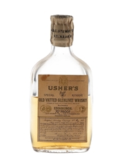 Usher's Old Vatted Glenlivet Bottled 1950s 5cl / 40%