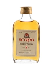 Scapa 8 Year Old Bottled 1980s - Gordon & MacPhail 5cl / 57%