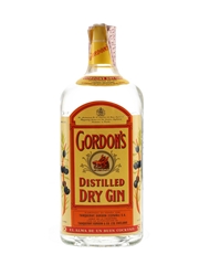 Gordon's Dry Gin Bottled 1980s 100cl / 43%