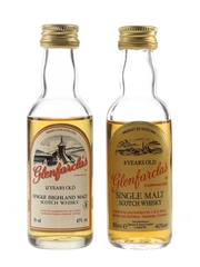 Glenfarclas 8 & 12 Year Old Bottled 1980s 2 x 5cl