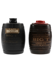 Big T Bottled 1970s-1980s - Tomatin Distillers Co. Ltd. 2 x 4.7cl-5cl