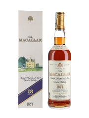 Macallan 1974 18 Year Old Bottled 1992 - Giovinetti 70cl / 43%