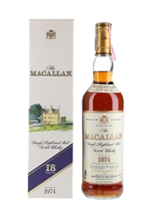 Macallan 1974 18 Year Old Bottled 1992 - Giovinetti 70cl / 43%