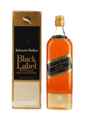 Johnnie Walker Black Label Bottled 1970s - Duty Free 114cl / 43.4%