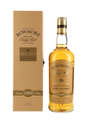 Bowmore 1989 Limited Edition 16 Year Old 70cl / 51.8%