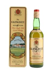 Glenlivet 12 Year Old Bottled 1980s - Classic Golf Courses Muirfield 75cl / 40%