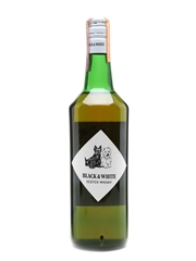 Black & White Bottled 1980s -  Amerigo Sagna & Figli 75cl / 40%