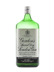 Gordon's Special Dry London Gin Bottled 1980s - Large Format 150cl / 40%