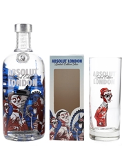 Absolut London Limited Edition With Glass