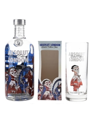 Absolut London Limited Edition With Glass