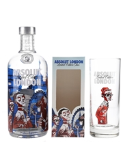 Absolut London Limited Edition With Glass Jamie Hewlett Collaboration 70cl / 40%