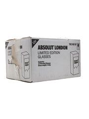Absolut London Limited Edition Glasses Jamie Hewlett Collaboration 