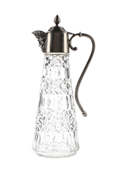 Silver Plated Claret Jug  29cm Tall