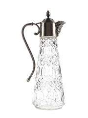 Silver Plated Claret Jug  29cm Tall