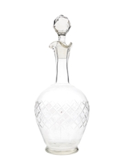 Decanter With Stopper  29cm Tall