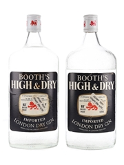 Booth's High & Dry Bottled 1970s 2 x 100cl / 47.5%