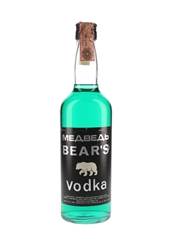 Bear's Vodka Bottled 1970s 75cl / 42%