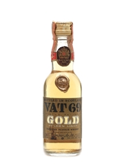 Vat 69 Gold Bottled 1960s - Munson G Shaw 5cl / 43%