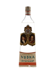 Stefanof Imperial Vodka Bottled 1950s - Buton 75cl / 40%