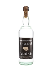 Bear's Vodka Bottled 1970s 100cl / 42%