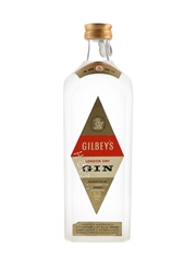 Gilbey's London Dry Gin Bottled 1950s - Cinzano 75cl / 46.2%