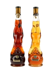 Cazanove Apricot & Cherry Brandy Bottled 1960s-1970s 2 x 50cl