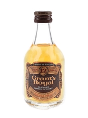 Grant's Royal 12 Year Old Bottled 1980s 5cl / 43%
