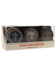 Old St Andrews Scotch Whisky Selection Miniature Barrels - 5, 10 & 12 Year Old 3 x 5cl / 40%