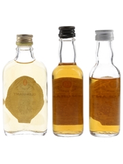Glen Grant 8,10 and 12 Year Old Bottled 1970s-1980s 3 x 4.7-5cl