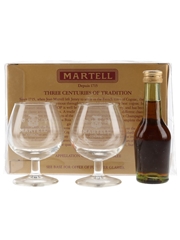 Martell Medaillon VSOP Glass Pack Bottled 1980s 5cl / 40%
