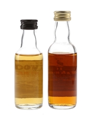 Linkwood 12 & 15 Year Old Bottled 1980s 2 x 5cl / 40%