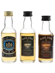 Blair Athol 8 Year Old Bottled 1980s 3 x 5cl / 40%