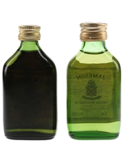 Jameson Bottled 1970s & 1980s 2 x 4.7cl-5cl / 40%