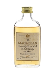 Macallan 10 Year Old 100 Proof Bottled 1970s - Gordon & MacPhail 4cl / 57%