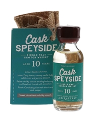 A D Rattray 10 Year Old Speyside  3cl / 46%