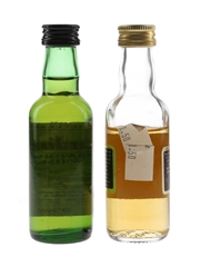 Tullibardine Bottled 1980s & 1990s 2 x 5cl / 40%